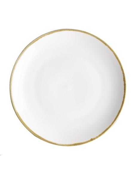 Assiettes plates rondes couleur cra