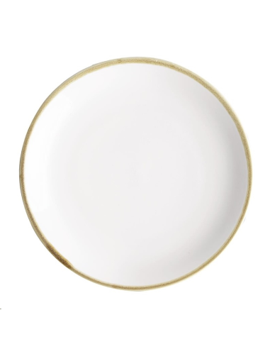 Assiettes plates rondes couleur cra