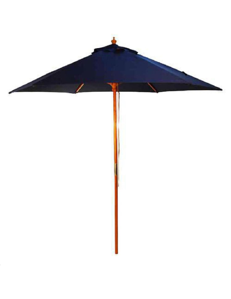 Parasol rond Cheltenham bleu 2,5m