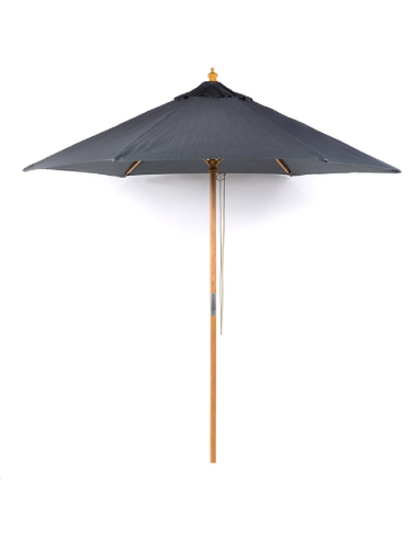 Parasol rond Cheltenham gris 2,5m