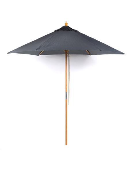 Parasol rond Cheltenham gris 2,5m