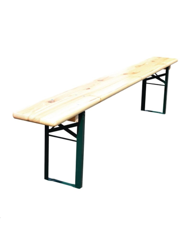 Banc pliant brasserie 220 x 25 cm