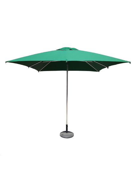 Parasol carré Eden Milan vert 2,5 x