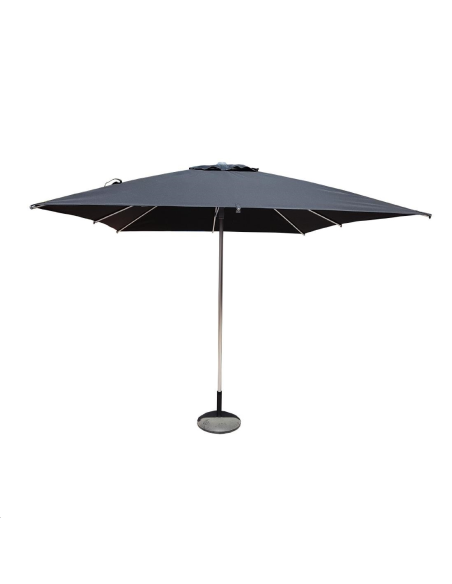 Parasol rond noir Milan Eden 2,5m