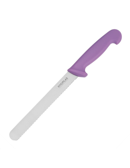 Couteau à pain Hygiplas violet 20cm