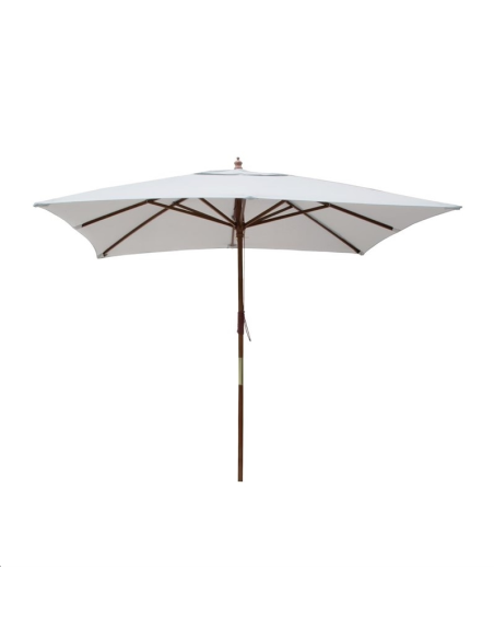 Parasol carré gris Bolero 2,5m