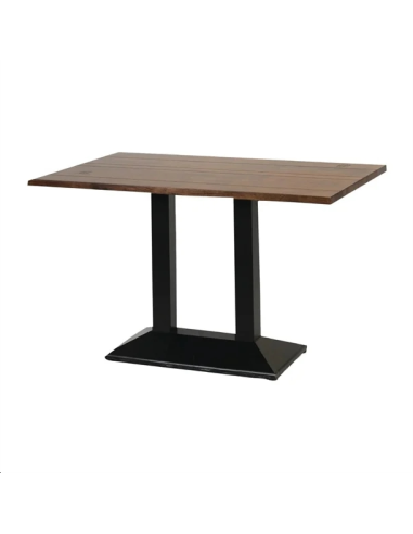 Table rectangulaire Turin avec base