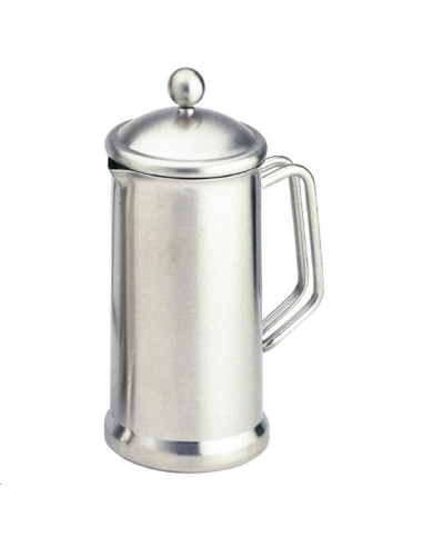 Cafetière à piston en inox satiné O