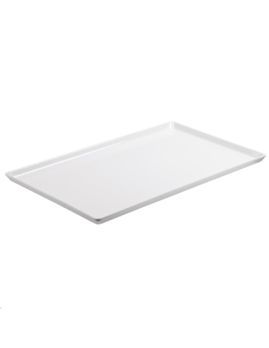 Plateau en mélamine APS Float blanc