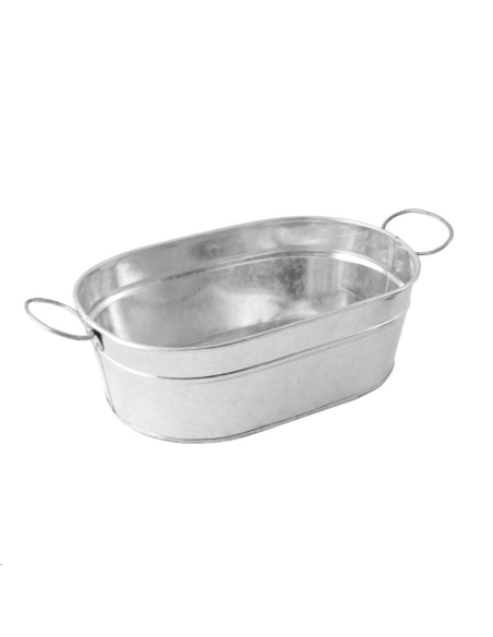 Bassine rectangulaire en acier Olym