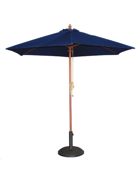 Parasol rond Bolero 2,5m bleu marin