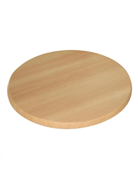 Plateau de table rond Bolero effet 