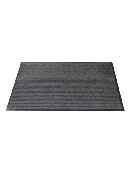 Tapis d'entrée gris acier Jantex 90