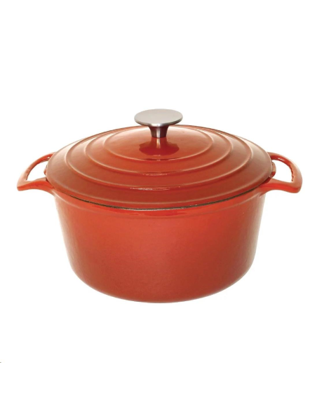 Grande cocotte ronde orange Vogue