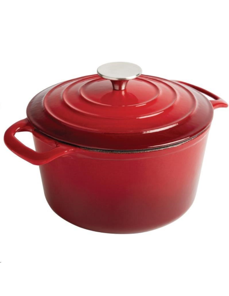 Cocotte ronde rouge Vogue