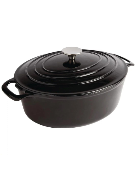 Cocotte ovale Vogue noire 5L