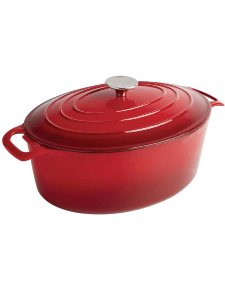 Cocotte ovale rouge Vogue 5L