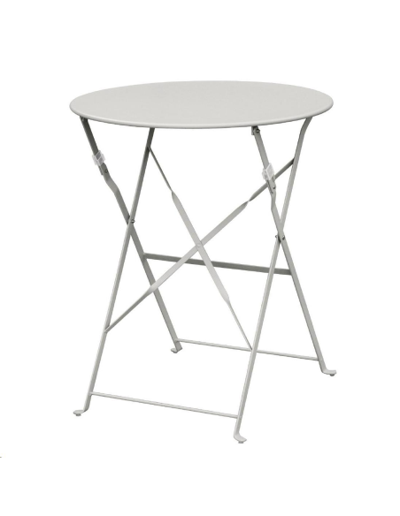 Table de terrasse en acier Bolero g