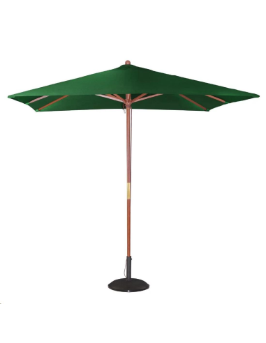 Parasol carré Bolero 2,5m vert