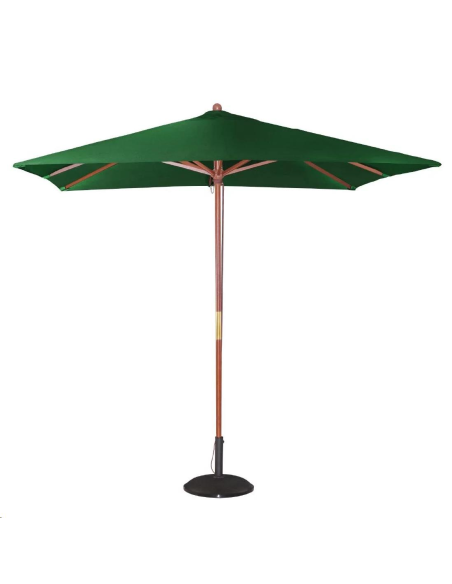 Parasol carré Bolero 2,5m vert