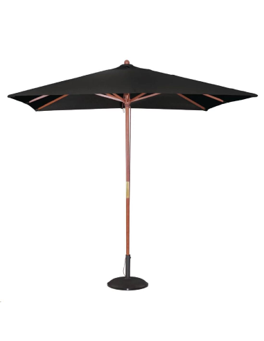 Parasol carré Bolero 2,5m noir