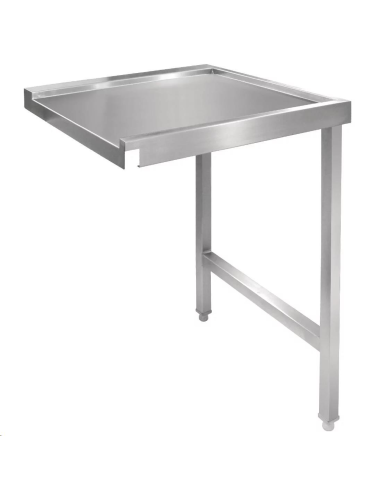 Table de sortie droite pour lave-va