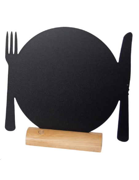 Silhouette de table assiette Securi