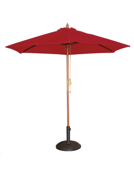 Parasol rond Bolero 2,5m rouge