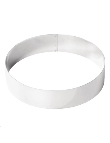 Cercle à mousse inox De Buyer 200 x