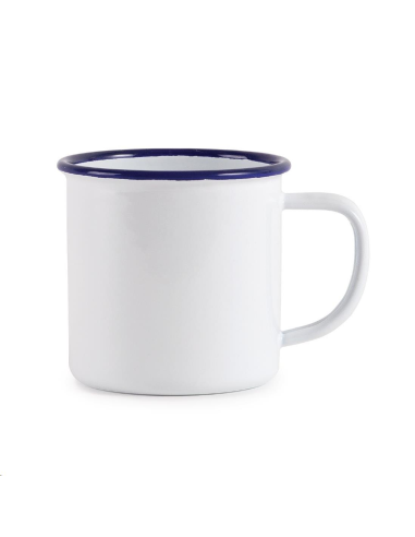 Mug en acier émaillé Olympia (Lot d