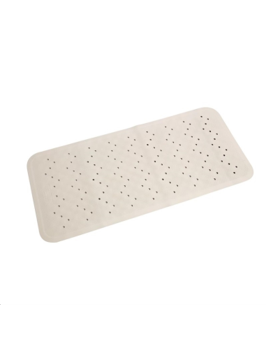 Tapis de bain antidérapant blanc Mi