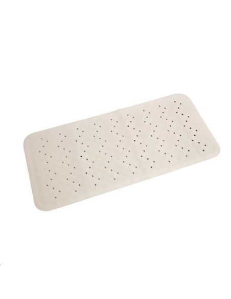 Tapis de bain antidérapant blanc Mi