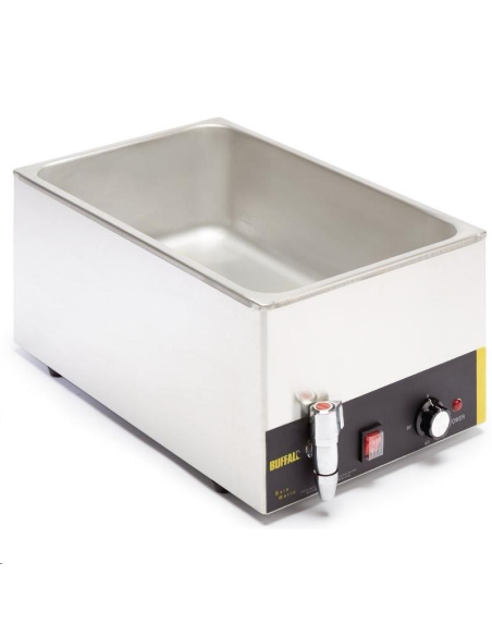 Bain-marie avec robinet et sans bac