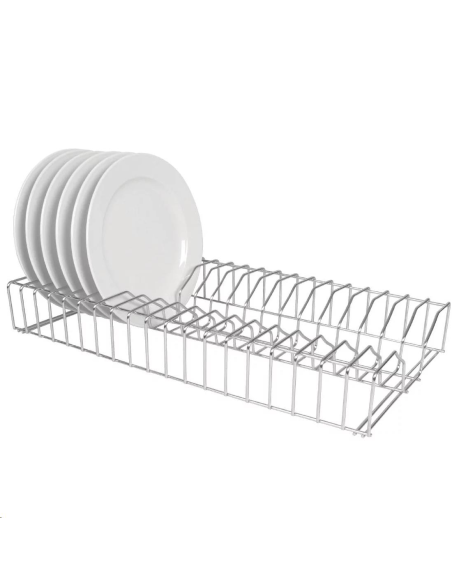 Support inox pour assiettes Vogue 9