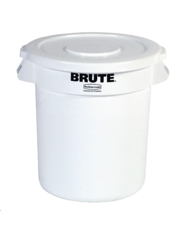 Collecteur Rubbermaid Brute blanc 3