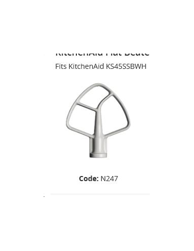 Feuille plate pour K45 Kitchenaid r