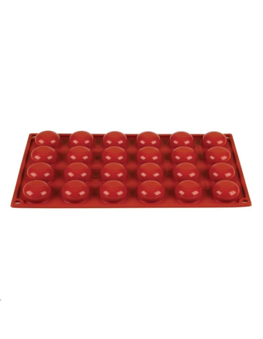 Plaque 24 pomponnettes en silicone 