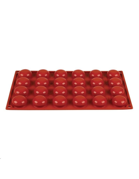 Plaque 24 pomponnettes en silicone 