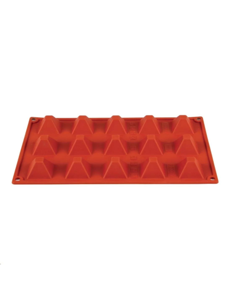 Plaque 15 pyramides en silicone Pav