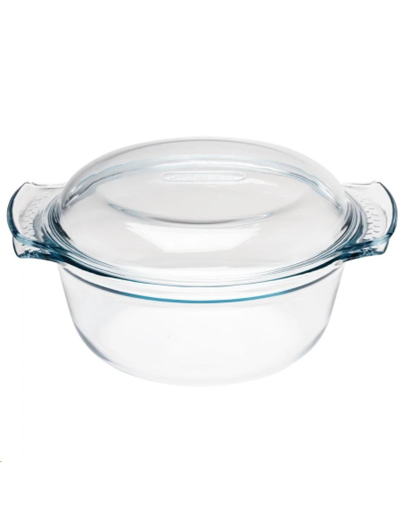 Cocotte ronde en verre Pyrex 1,5L