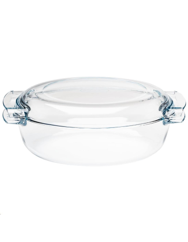 Faitout ovale en verre Pyrex 4,5L