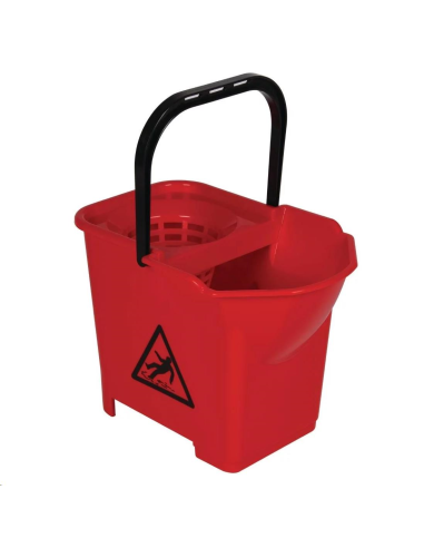 Seau essoreur Jantex rouge 14L